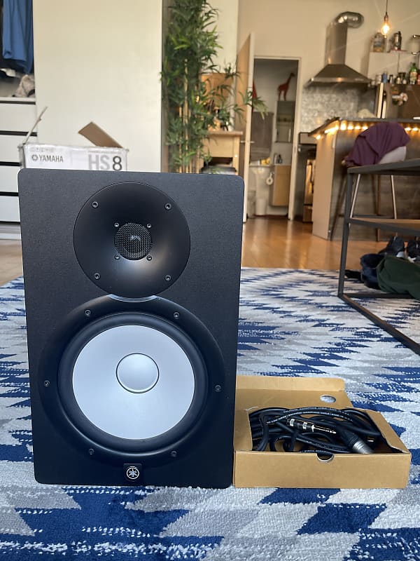 Yamaha HS8 Powered Studio Monitor (Pair) OnStage Speaker Reverb