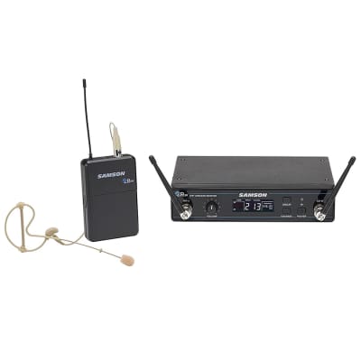 Samson Concert 99 Frequency-Agile UHF Wireless Earset Mic System - K Band (470–494 MHz)