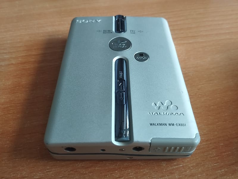 SONY ウォークマン WM-EX651 silver Sony Walkman WM-EX651