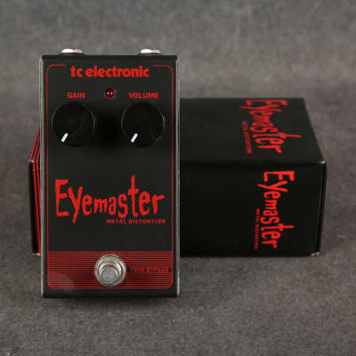 Reverb.com listing, price, conditions, and images for tc-electronic-eyemaster-metal-distortion