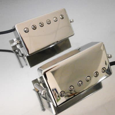 Humbucker Pickups  SET T-Top 1968-1980 VINTAGE Fits Gibson LP SG Les Paul Hand Crafted Q  T-Bucker image 8