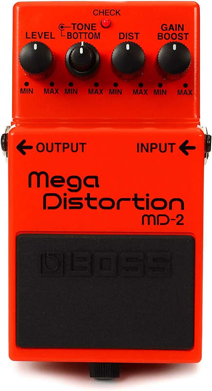 Boss MD-2 Mega Distortion Pedal image 1