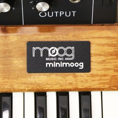 1974 Moog MiniMoog Model D Mini Moog Vintage Original Mono Synthesizer MonoSynth Keyboard Synth Works Perfectly image 15