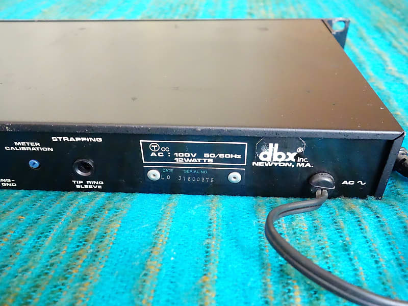 DBX 160X Compressor / Limiter - Made in Japan Model - H019