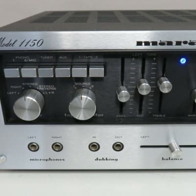 MARANTZ 1150 INTEGRATED STEREO AMPLIFIER SERVICED FULLY RECAPPED image 4