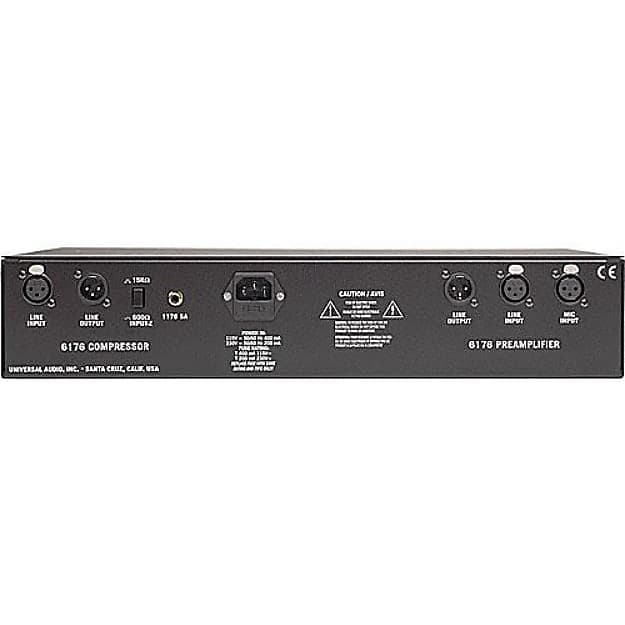 配信機器・PA機器・レコーディング機器 Universal Audio 6176 VintageChannelStrip Universal Audio 6176 Tube Channel Strip - Vintage King