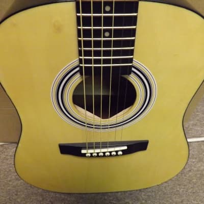 Stagg Handmade Acoustic Guitar SW201 BK05 image 2
