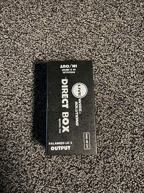 Live Wire Direct Box Model PDI Reverb