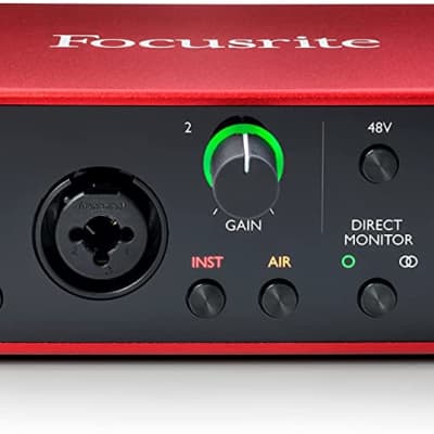 Focusrite Scarlett 2i2 (2x2 USB2 Audio Interface) image 1