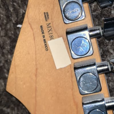 2018 Fender FSR limited edition Standard Stratocaster HSS Plus Top with Maple Fretboard 2017 - Blue Burst image 10