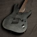 ESP LTD M-1000 Multi-Scale See Thru Black Satin Electric Guitar - No Bag/Case Included *Authorized Dealer*