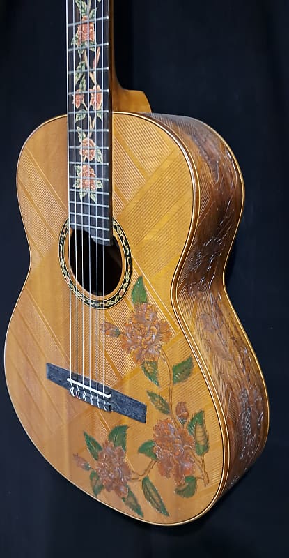 Blueberry Handmade Classical Nylon String Guitar image 1