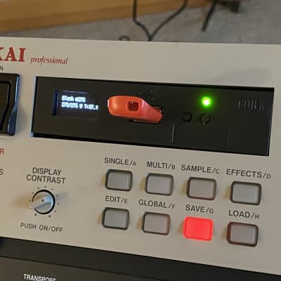 USB Floppy Emulator for Akai S3000XL S3200XL S2800 S3000 CD3000xl 16GB Drive 500+ Samples