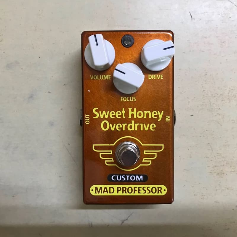 Mad Professor Sweet Honey Custom Overdrive with Fat Bee mod