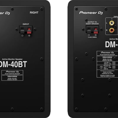 Pioneer DJ DM-40BT, 4 Inches Desktop Monitor Speakers (Pair) – Black image 8