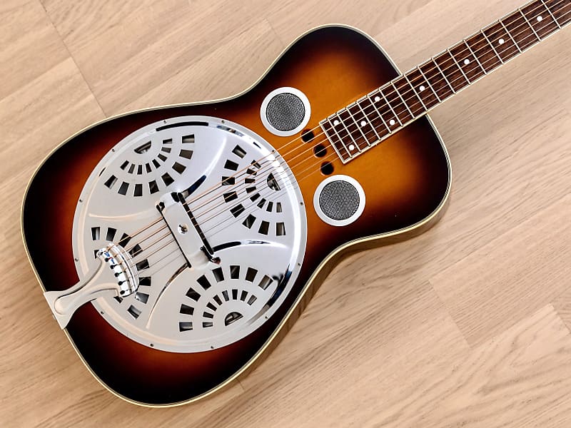 Terada Gakki Gallagher Single Cone Roundneck Resonator Acoustic Guitar, Japan image 1