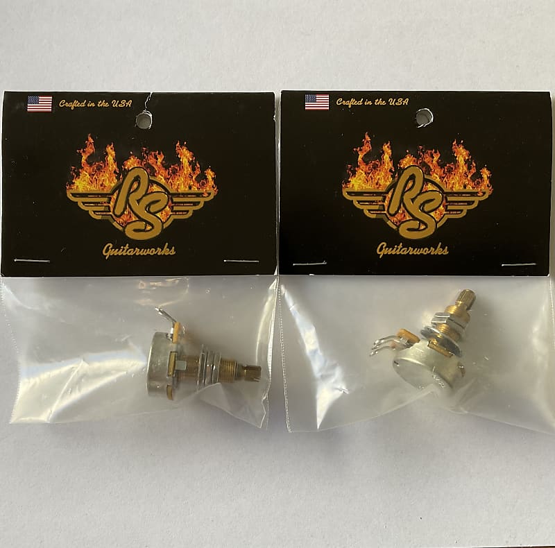 RS Guitarworks RSG2 Superpot and CTS2 Long shaft 500k Reverb