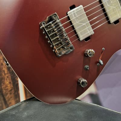 Ibanez RG5121-BCF Prestige E-Guitar 6 String - Burgundy Metallic Flat + Case M20RG image 3