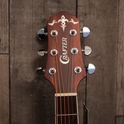 Crafter GAE-7 N Natural Electro Acoustic Guitar image 6