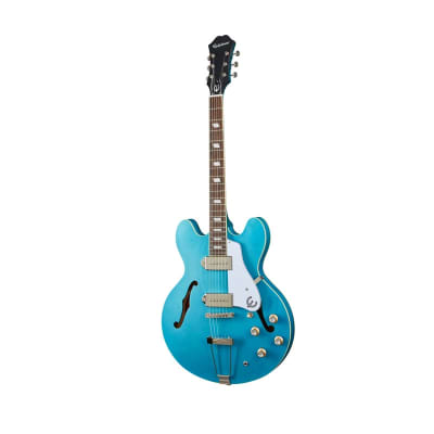 Epiphone Casino Electric Guitar - Worn Blue Denim for sale