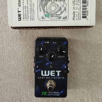 ギター NEUNABER WET stereo reverb Wet Stereo Reverb v2 Demo - YouTube
