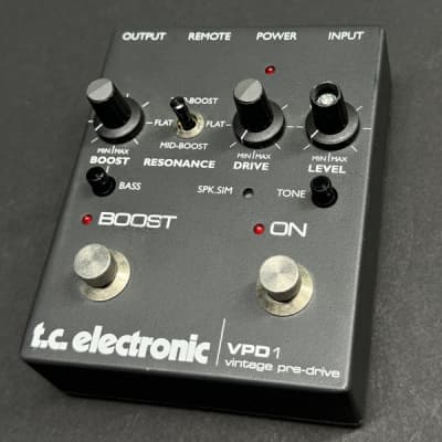 Reverb.com listing, price, conditions, and images for tc-electronic-vpd1-vintage-pre-drive