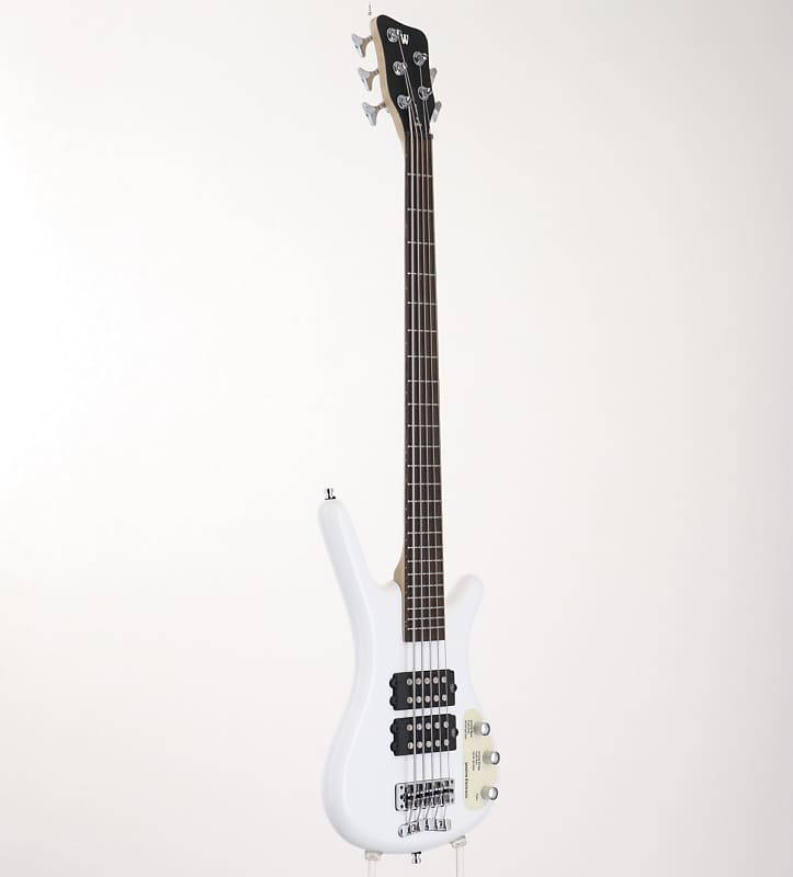 Warwick RockBass Corvette 
 5st Solid White High Polish 2017 (S/N:RB D  547019-17) [02/01]