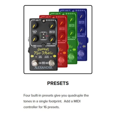 Alexander Pedals Limited Edition Super Neo-Matic (Pefftronics Randomatic Sounds!) image 3