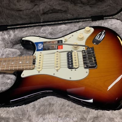 Fender American Elite HSS Shawbucker Stratocaster  Sunburst 2015 image 2