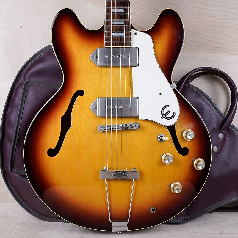 epiphone casino 1987 日本製　寺田製 Epiphone Casino 1987 寺田楽器 ハードケース オレンジラベル