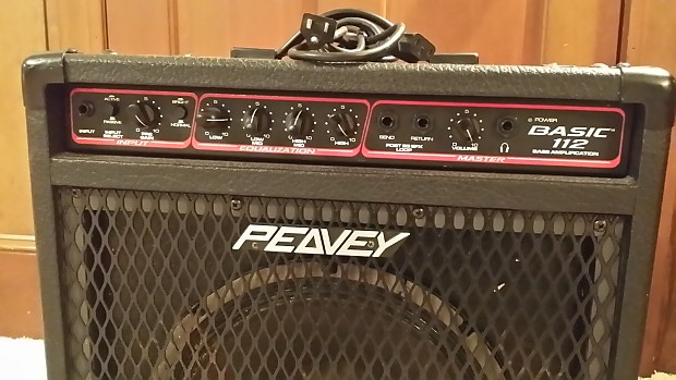 Peavey basic 112 bass on sale amp