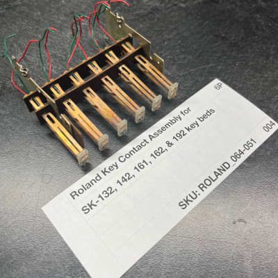 ORIGINAL Roland 6P Key Contact Assembly (064-051) for Jupiter-4, System-100/700, SH-1/2/3/3A/5/7, RS-505, VP-330, Promars, etc
