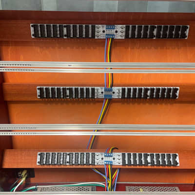 Complete Behringer System 100 (17 modules total) in Custom Padauk 12U 104HP Eurorack Case image 10