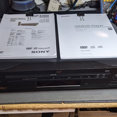 Vintage 90's Made in Japan Sony DVP-S3000 CD-DVD Player 