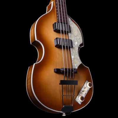Hofner 2019 H500/1-61-0 61 Cavern Bass Guitar in Sunburst, Pre-Owned image 2