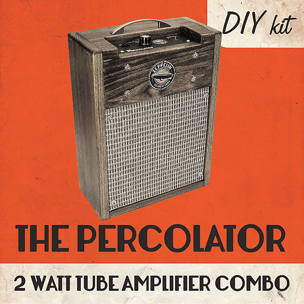 Percolator 2 Watt 1x8 Combo KIT Small tube amp, Big sound! Reverb