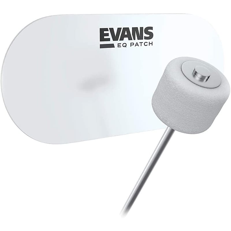 Evans EQ Clear Plastic Double Patch image 1