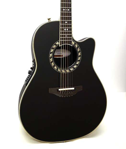 Ovation 1867AX-5 Legend Super-Shallow Acoustic-Electric Guitar w/ Hard Case