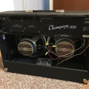Fender champion 100 speakers top