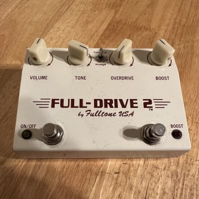 Fulltone Fulldrive 2 Limited Edition TR100 Series 2002 - Red | Reverb