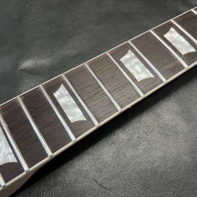 Unbranded  Replacement bolt-on Neck Tilt back Headstock Mahogany 24" scale trapezoid inlays #6 image 4