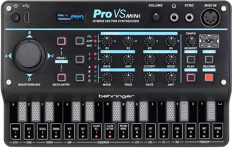 Behringer Pro VS Mini Hybrid Vector Synthesizer image 1