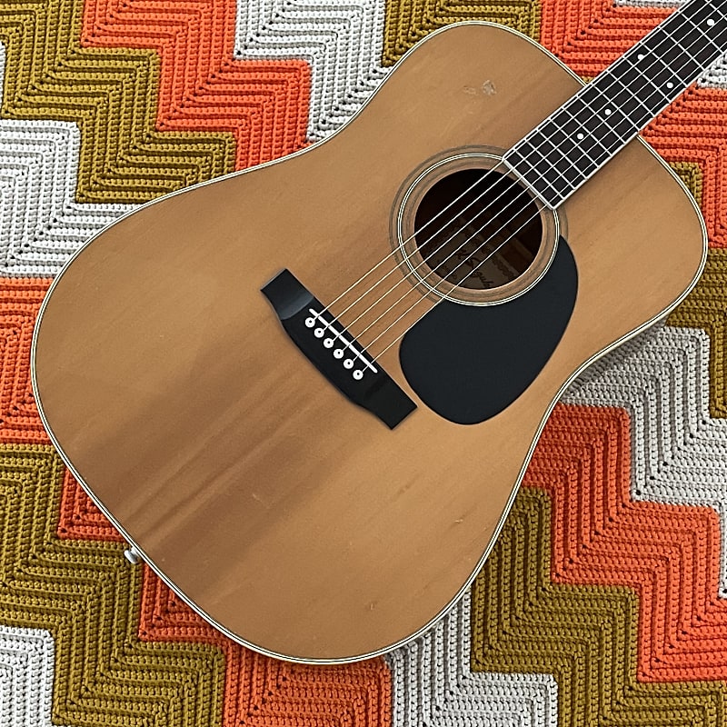 Suzuki Dreadnaught - 1970’s made in Japan 🇯🇵! - Great Instrument with Awesome Play Wear! - Willie Nelson’s Trigger Vibes! - image 1