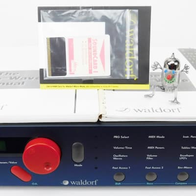 Waldorf MicroWave 1 Synthesizer V2.0 Revision A (CEM 3389) +Neuwertig+ Garantie image 2