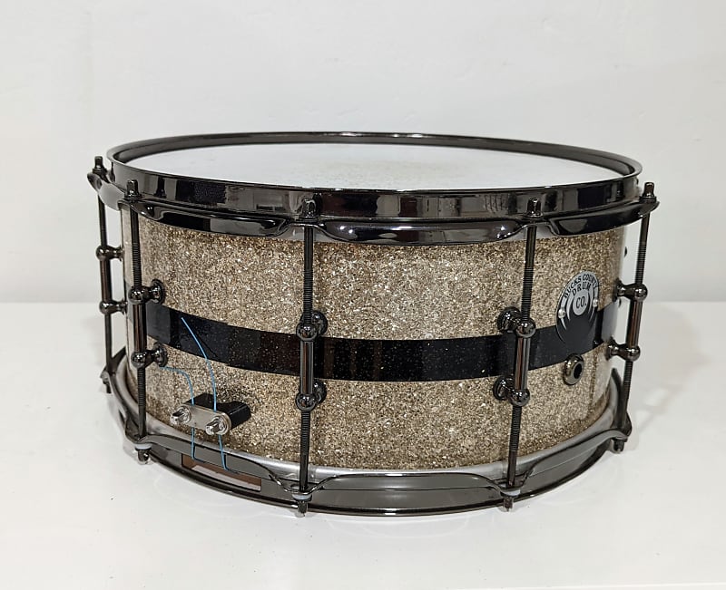 6.5x14 Bucks County Drum Company Custom Snare Drum Maple OCDP SJC