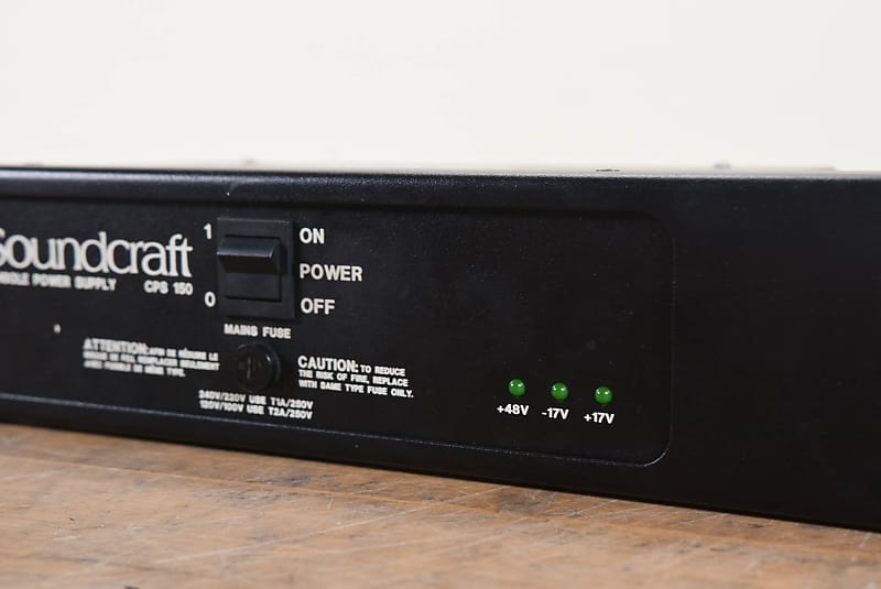 Soundcraft CPS-150 Power Supply Unit (church owned) | Reverb UK