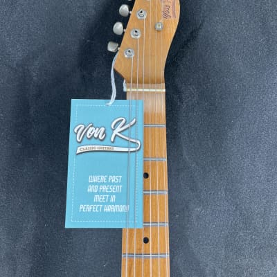 Von K Guitars T-Time 69 Relic Tele Style Aged Butterscotch Blonde Nitro Lacquer image 6