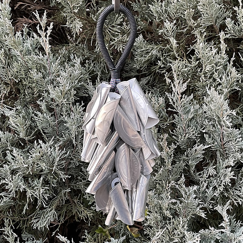 Upcycled Percussion - Metal Curls Waterfall Rattle / Shaker | Reverb