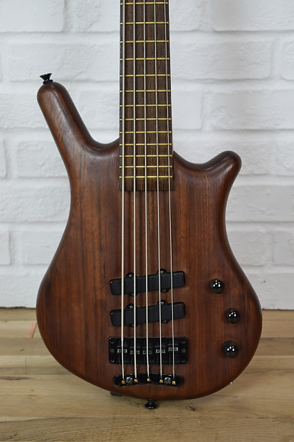 Warwick Thumb Bolt On 5 String bass guitar excellent w case used bass for sale