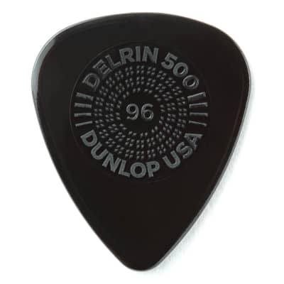 Dunlop 450R.96 Prime Grip Delrin 500 Electric Guitar Picks, 0.96mm, 72-Pack image 1